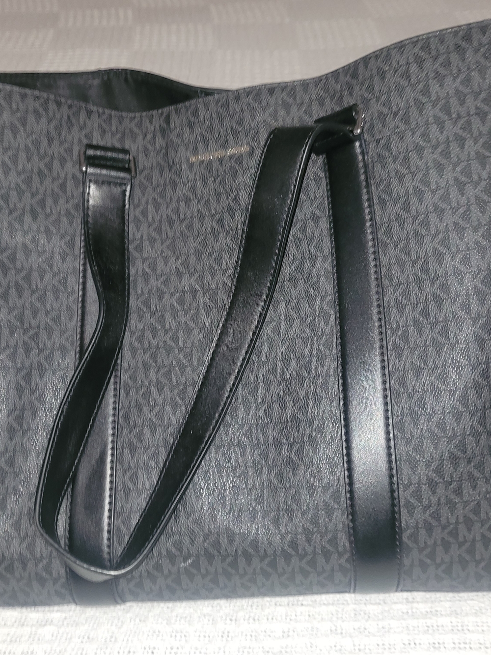 Michael Kors Black Logo Tote Bag